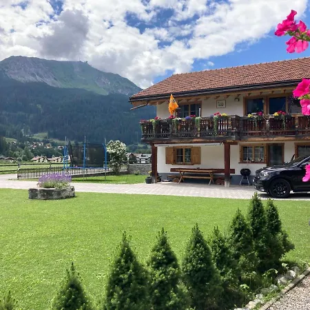 Apartmán Ferienwohnung Uf Z'enisch